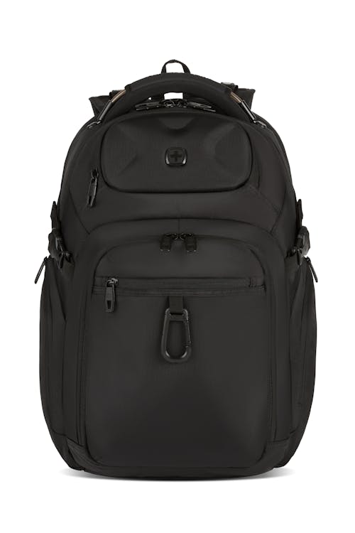 Swissgear 1021 17 inch Laptop Backpack - Black/Black