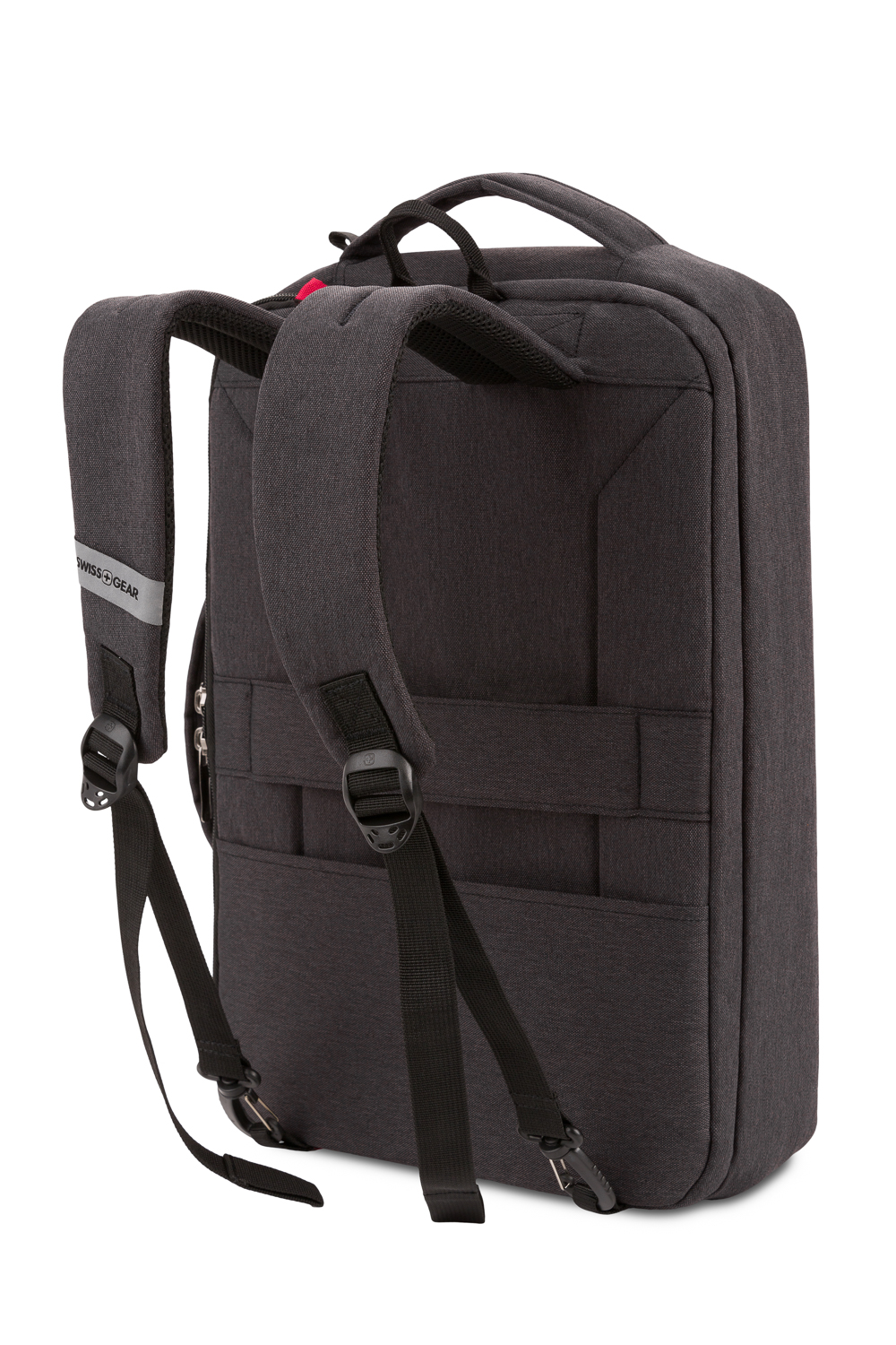 Swissgear MX Commute Hybrid Brief/Backpack Charcoal Gray Heather
