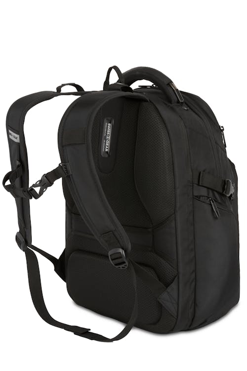 Swissgear 1029 17 inch Laptop Backpack - Ergonomically contoured, padded shoulder straps with built-in suspension, fully adjustable waist/sternum strap, and breathable mesh fabric