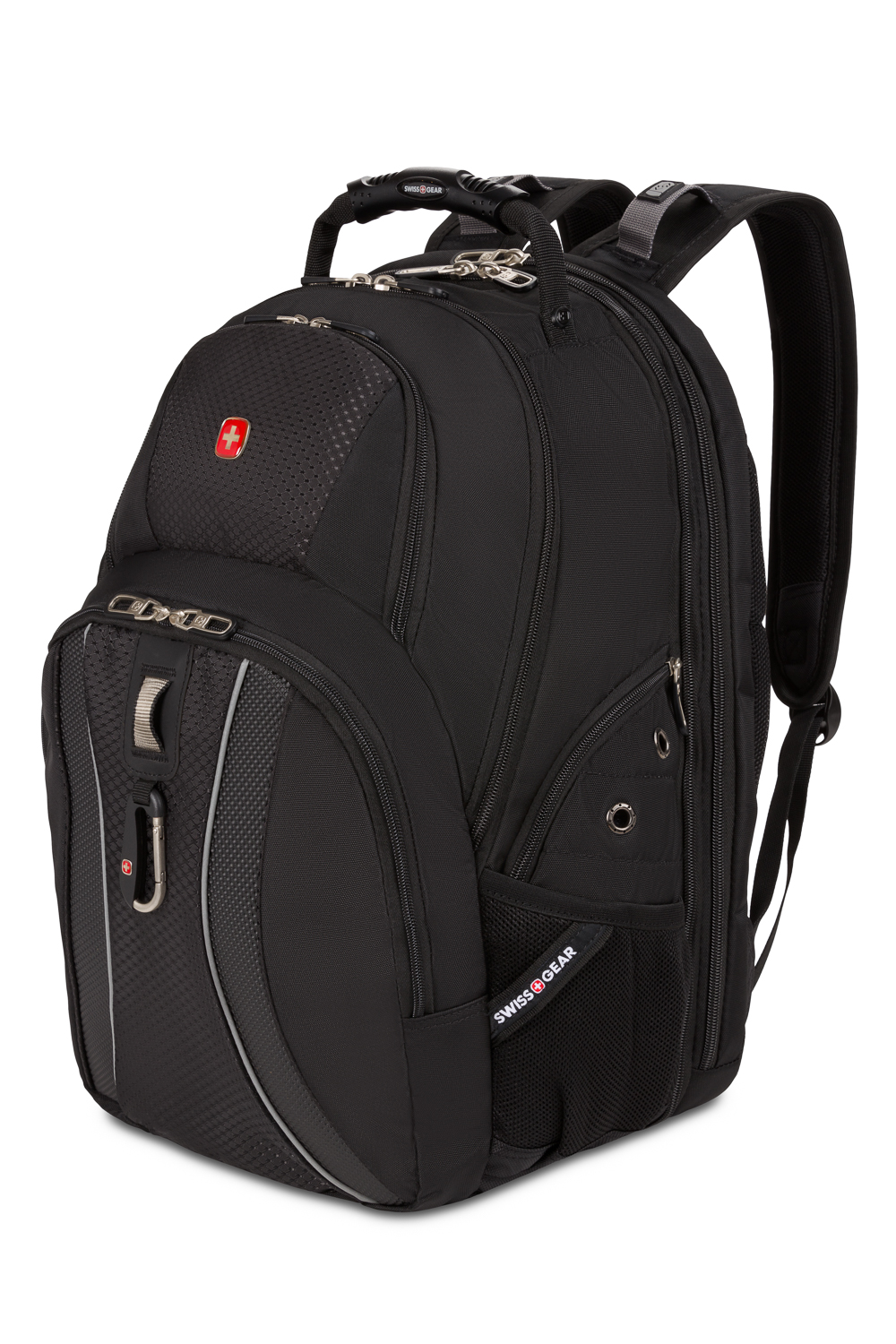 Swiss gear leather on sale backpack