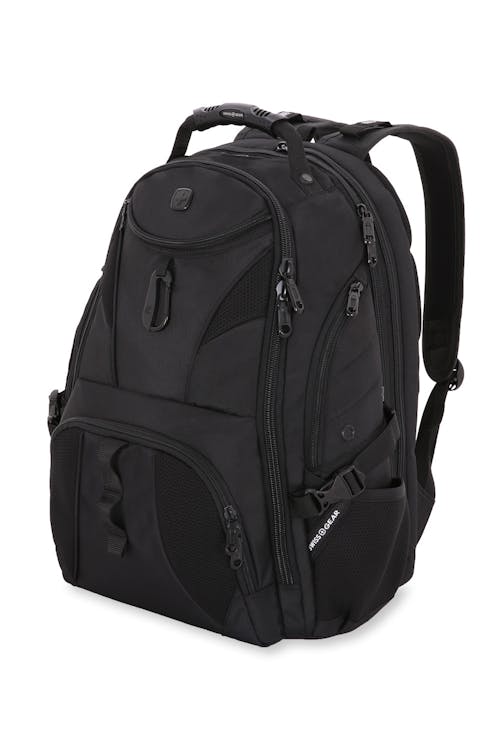 Swissgear 1900 Black Series ScanSmart Laptop Backpack - Black