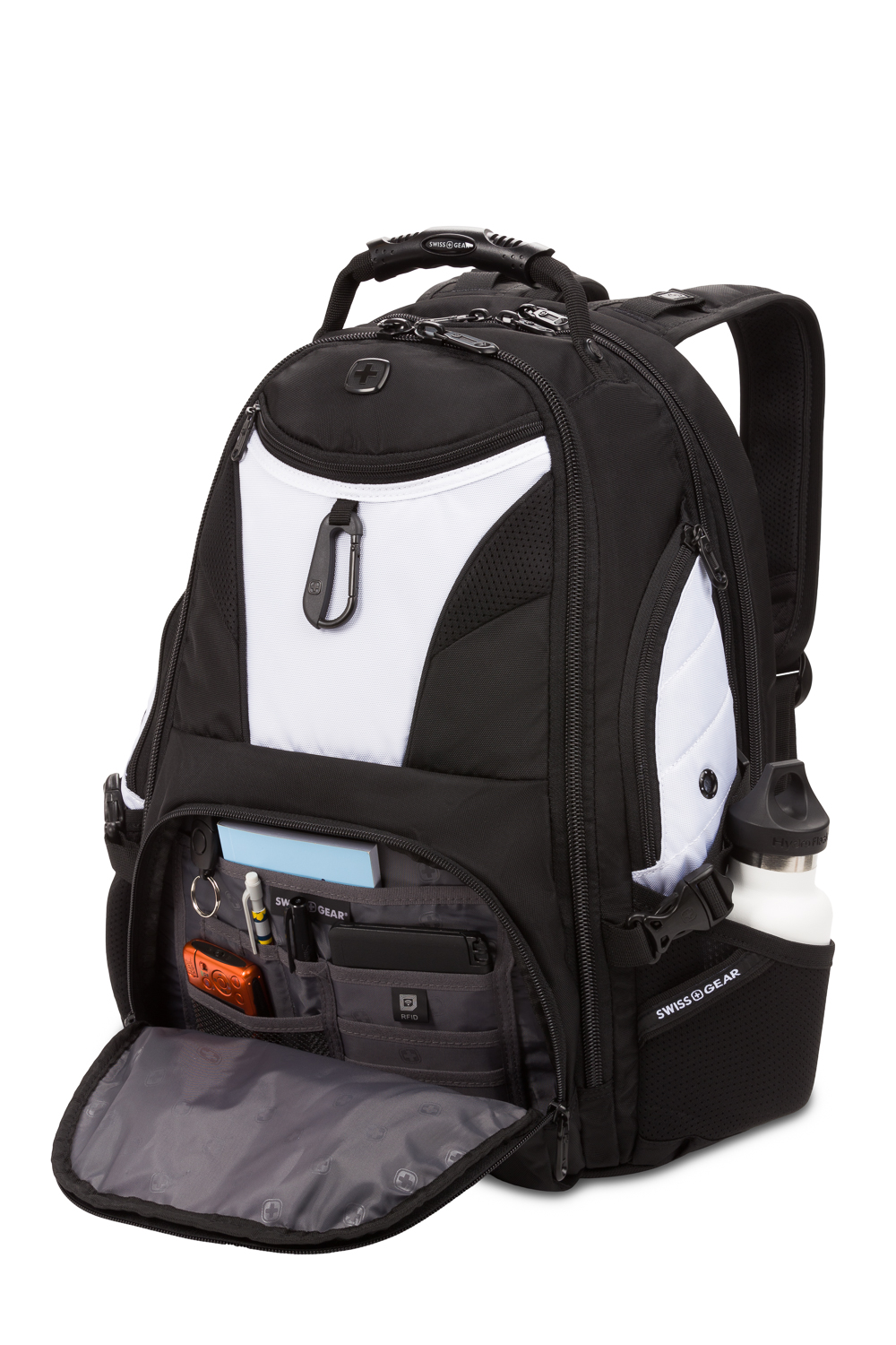 Swissgear 1900 ScanSmart Laptop Backpack Black/White