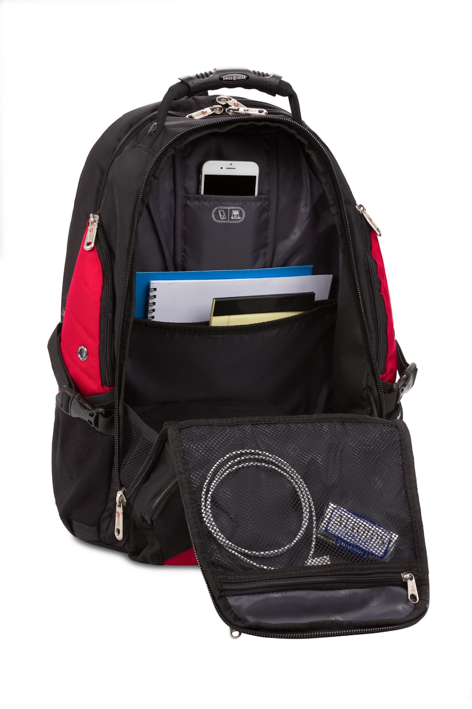 Swissgear 1900 ScanSmart Laptop Backpack Black/Red