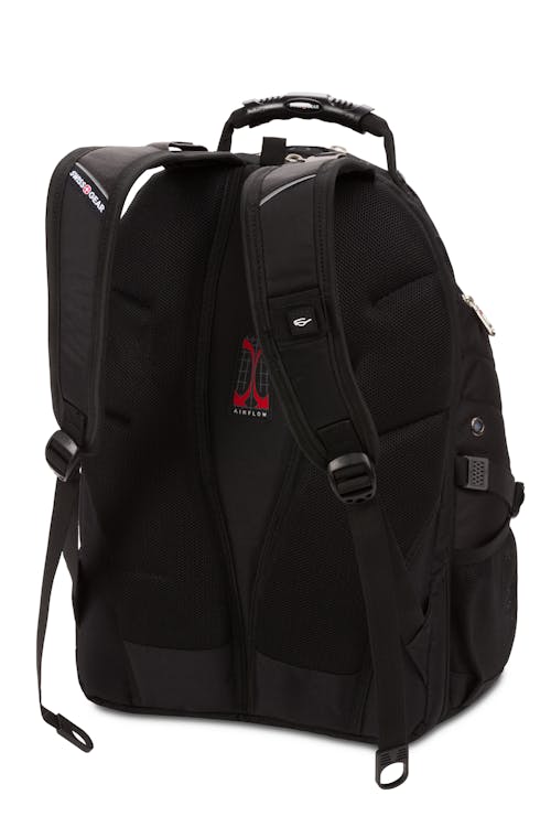 Red Swiss Gear Backpack 17 + Bonus Black Backpack and Blue Duffel bag used