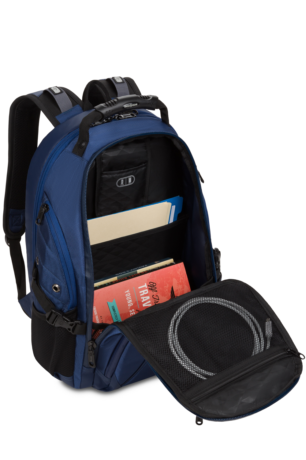 Swissgear 1900 ScanSmart Laptop Backpack - Ballistic Navy Blue