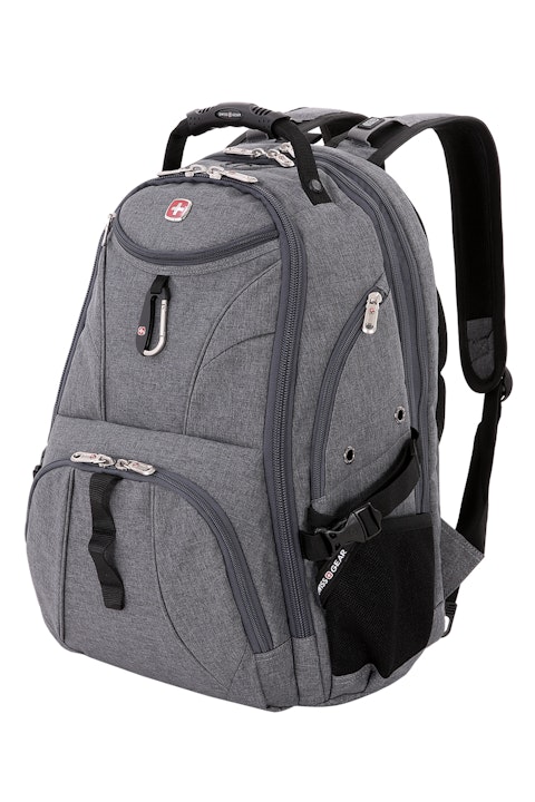 Swissgear 1900 ScanSmart Laptop Backpack - Heather Gray