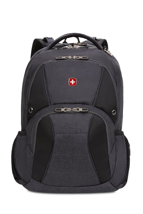 Swissgear 1908 ScanSmart Backpack with mesh padded grab handle with metal D-ring clip 