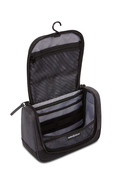 Swissgear 2379 Dopp Kit - Large-opening main compartment for easy packing and transportation of travel-sized items