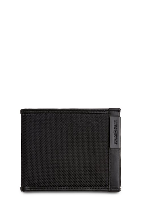 Swissgear Nylon Inlay Bifold Wallet - Black