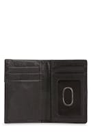 Swissgear RFID Bifold Wallet - Heather Gray/Black Leather