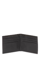 Swissgear Six Pocket Leather Card Case Wallet - Dark Brown