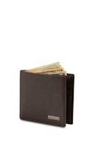 Swissgear Pebbled Leather Bifold Wallet - Brown