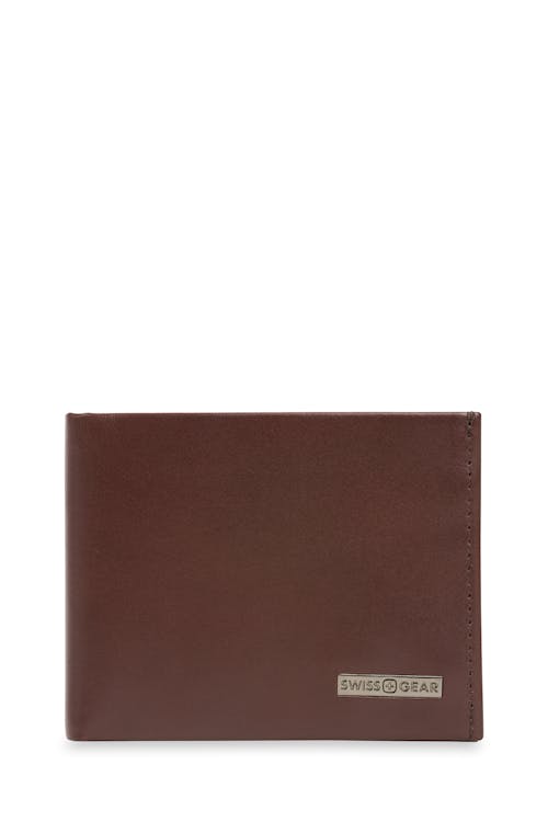 Swissgear RFID Leather Mini Bifold - Brown