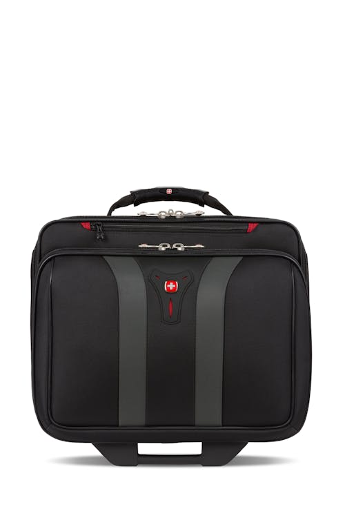 Wenger Granada Wheeled Business Case - Lockable zippers offer extra security for your belongings