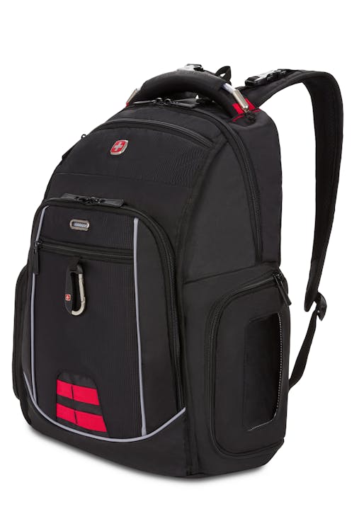 Swissgear 2727 Diaper Backpack - Black/Red