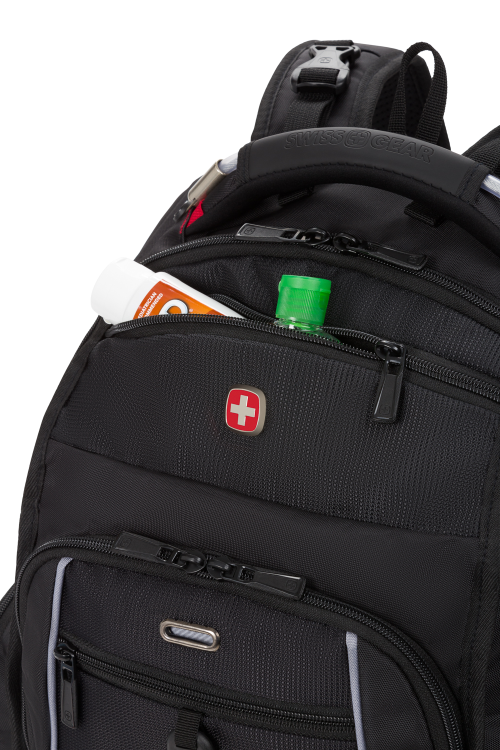 Swissgear 2727 Diaper Backpack Black/Red