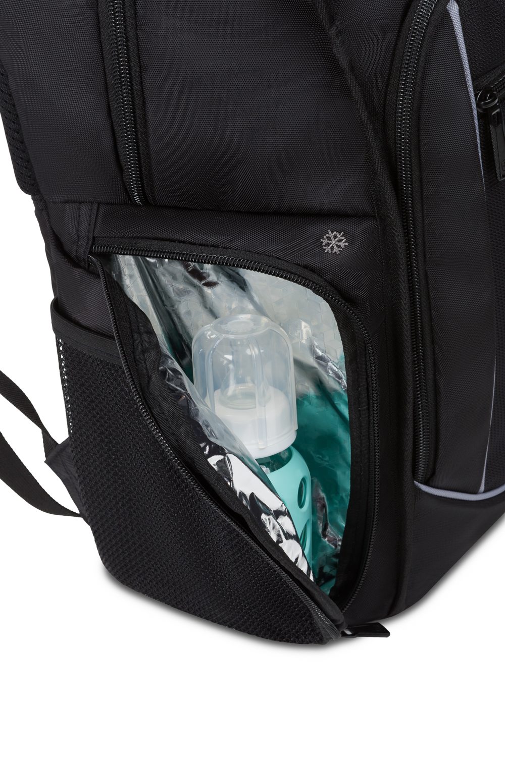 Swissgear 2727 Diaper Backpack Black/Red