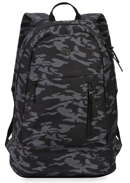 SWISSGEAR 5319 Laptop Backpack - Green Camo w/ Patches