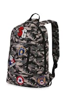 Swissgear 5319 Laptop Backpack with Patches - Green Camo