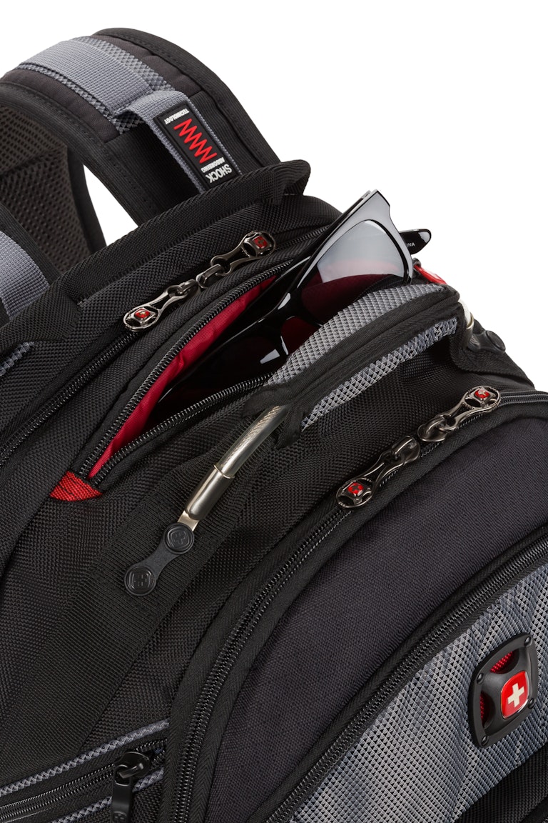 Wenger Synergy 16 inch Laptop Backpack Black/Gray