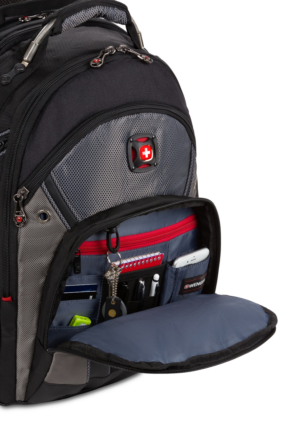 Wenger Synergy 16 inch Laptop Backpack Black/Gray