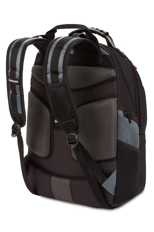 Wenger Pegasus 17 inch Laptop Backpack - CaseBase stabilizing platform keeps the bag standing upright