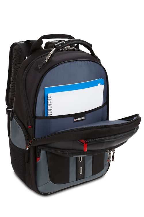 Wenger Pegasus 17 inch Laptop Backpack - Black/Blue