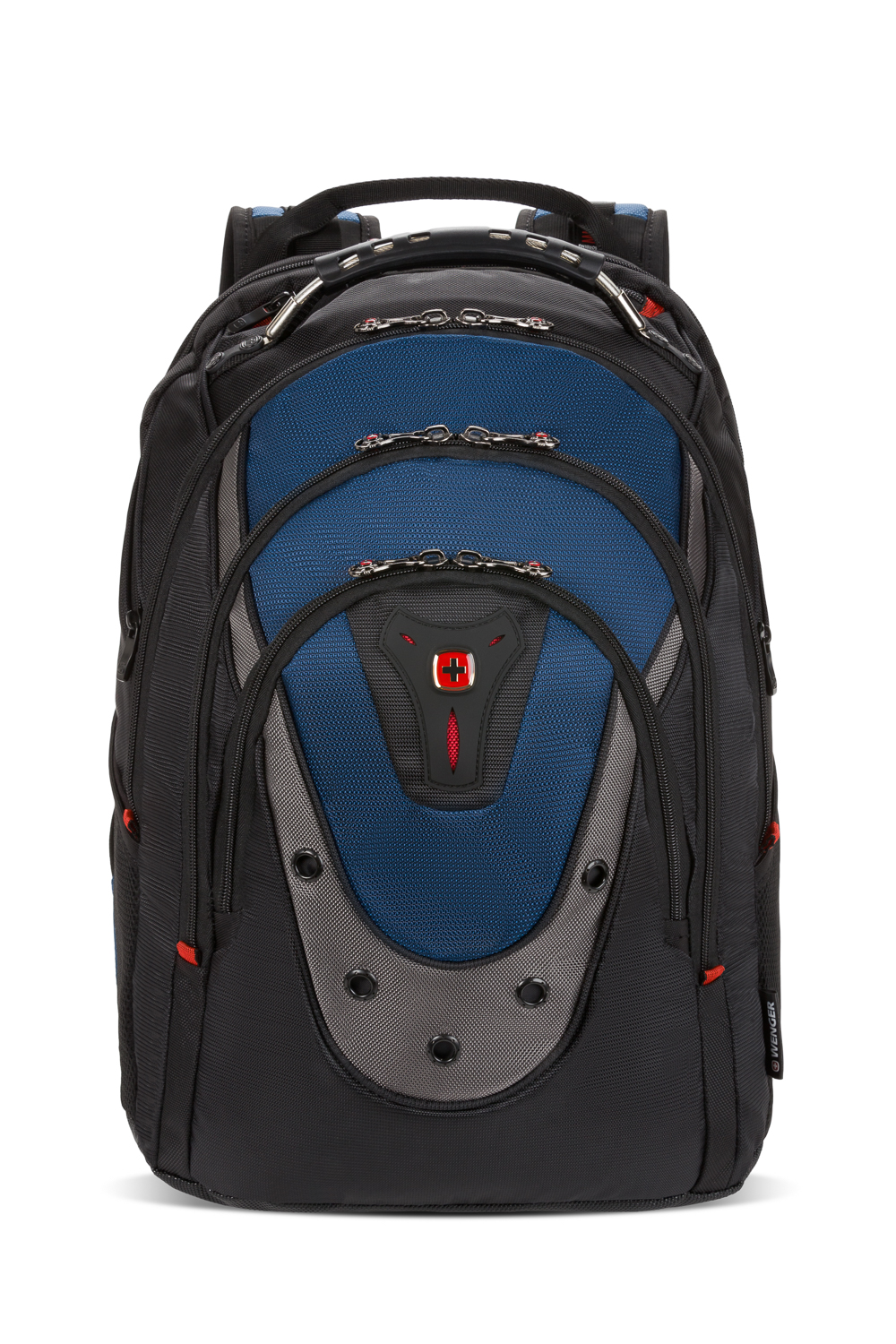 Wenger Ibex 17 inch Laptop Backpack - Black/Navy