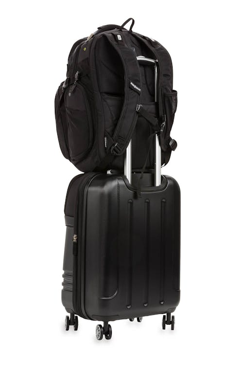 Swissgear 2700 USB Deluxe ScanSmart Laptop Backpack with LED Light Black