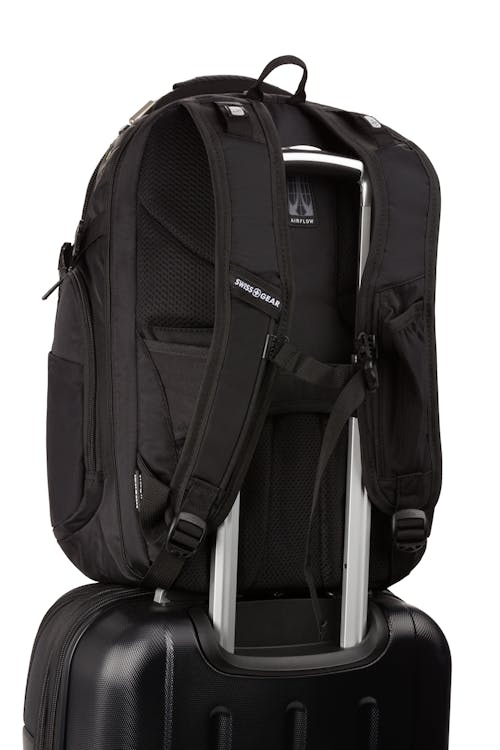 Swissgear 2750 USB ScanSmart Deluxe Laptop Backpack Add-a-bag strap