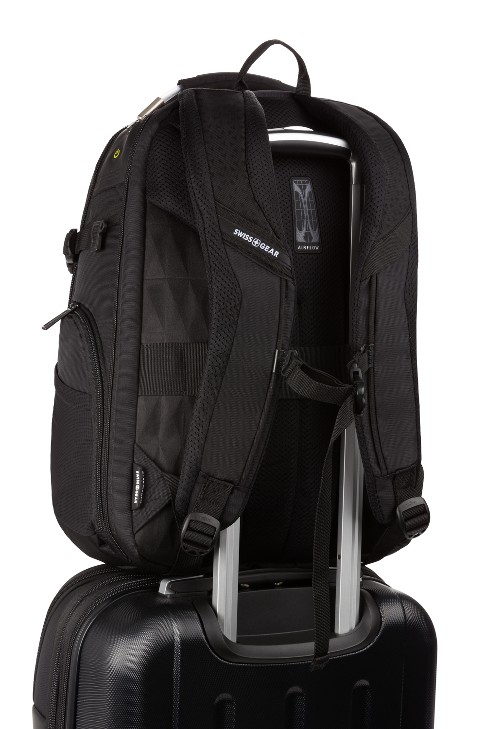 Swissgear 2760 USB ScanSmart Laptop Backpack with LED Light Black