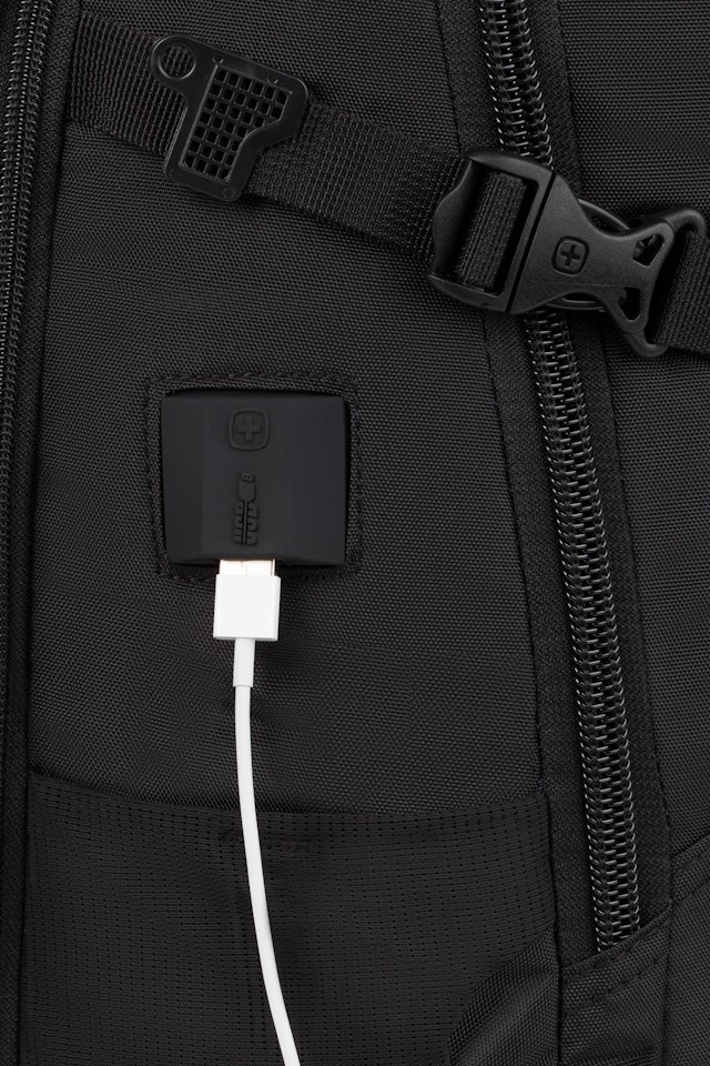 Swissgear 2760 USB ScanSmart Laptop Backpack with LED Light Black