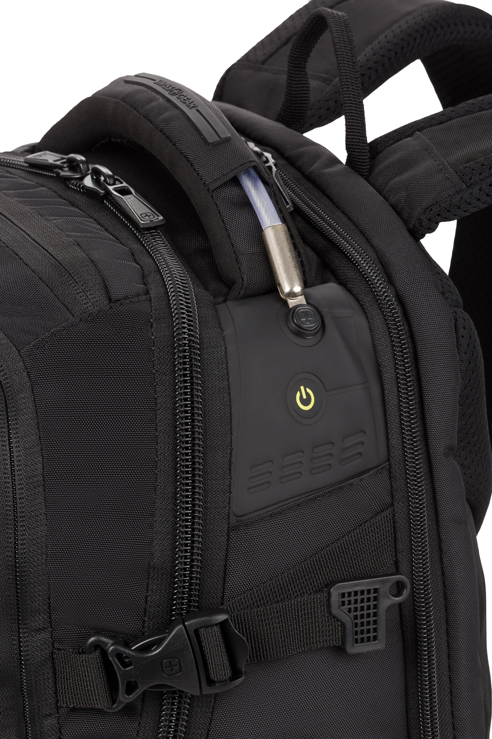 Swissgear 2760 USB ScanSmart Laptop Backpack with LED Light Black