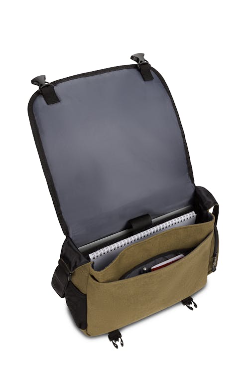 Wenger Zinc 14 inch Messenger Bag Padded compartment fits a widescreen laptop