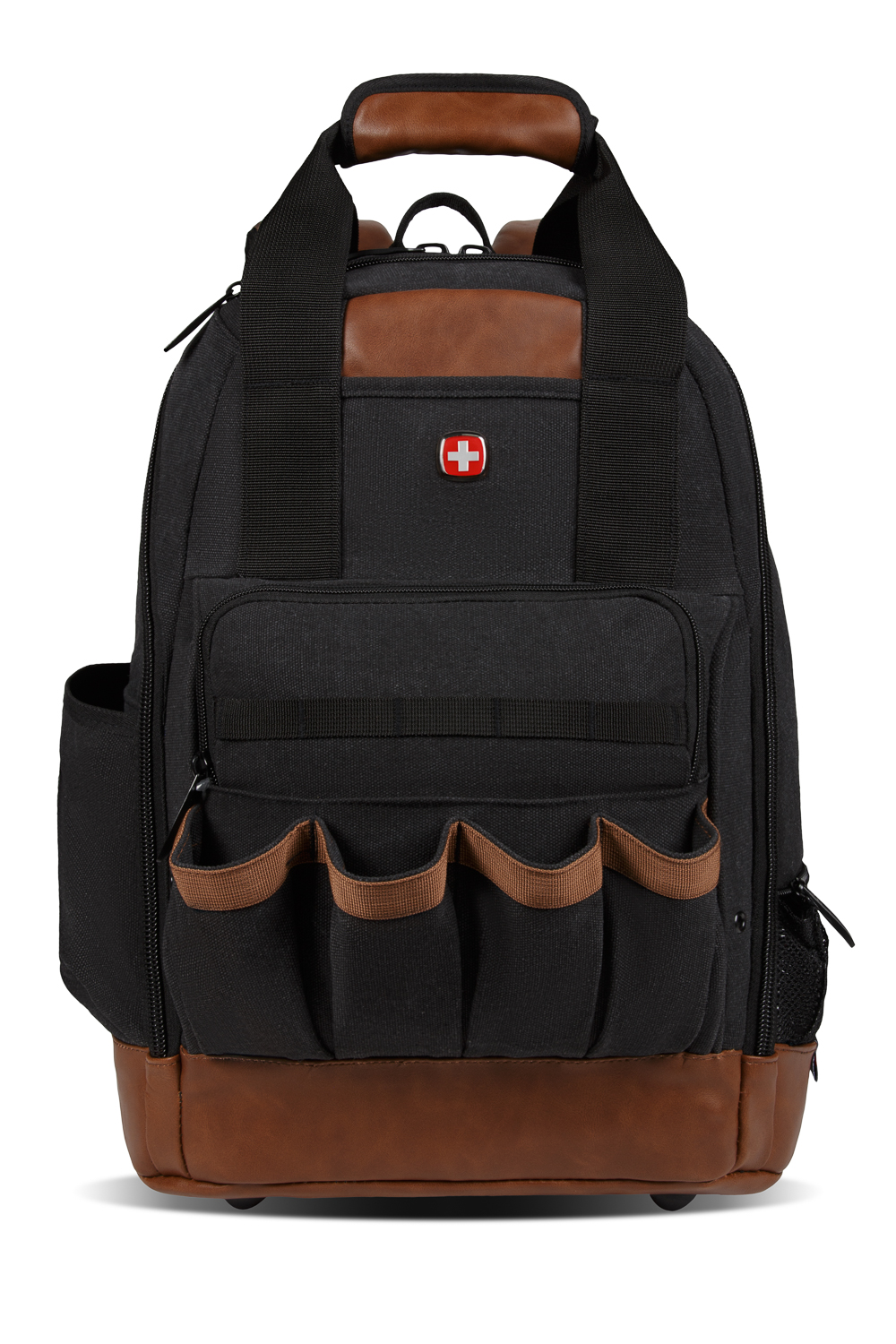 Swissgear 2767 Work Pack Tool Backpack - Canvas Black Brown, ___