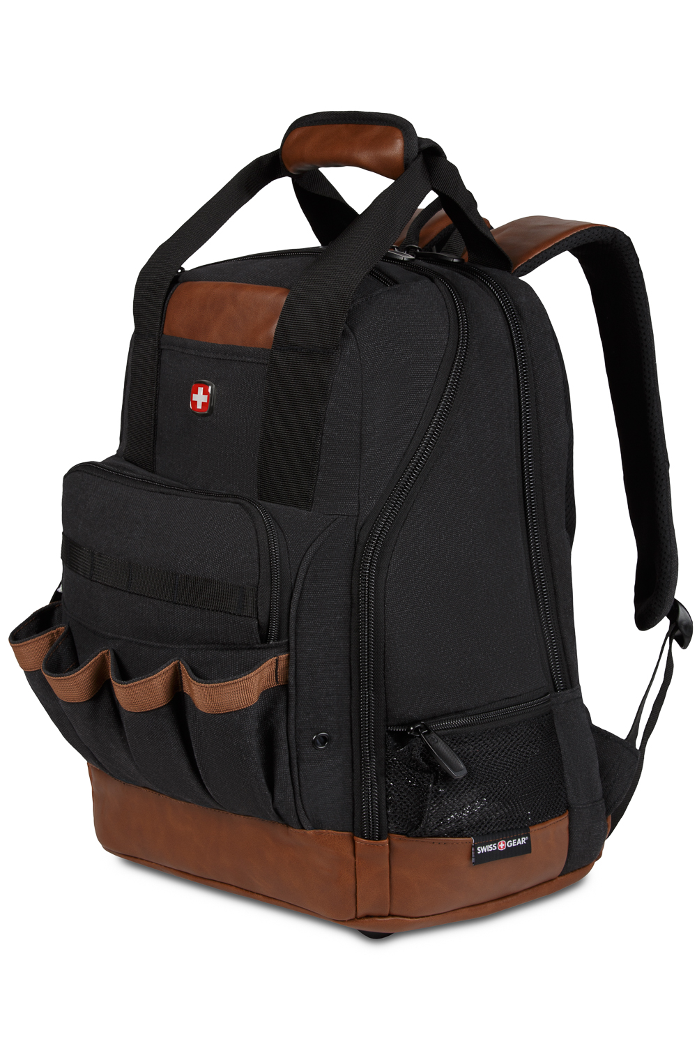 Swissgear 2767 Work Pack Tool Backpack - Canvas Black Brown, ___