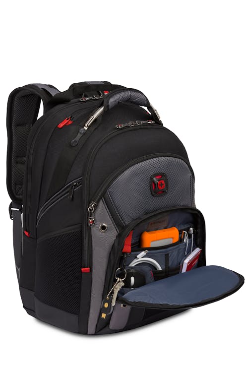 Wenger Synergy Pro 16 inch Laptop Backpack - Black/Gray