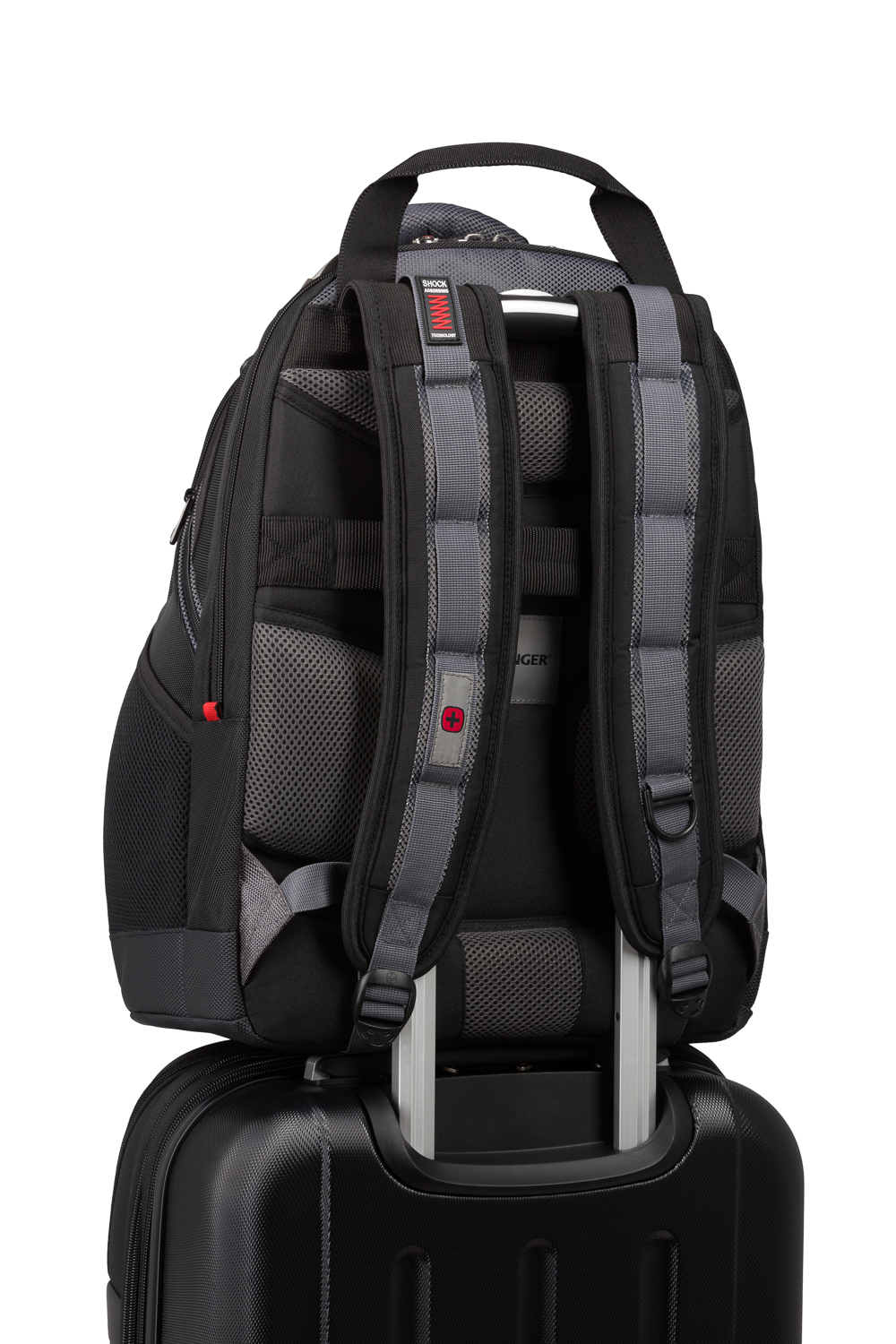 Wenger Synergy Pro 16 inch Laptop Backpack Black/Gray