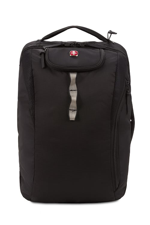 Swissgear 2913 Hybrid Briefcase Backpack Exterior webbing to attach additional items