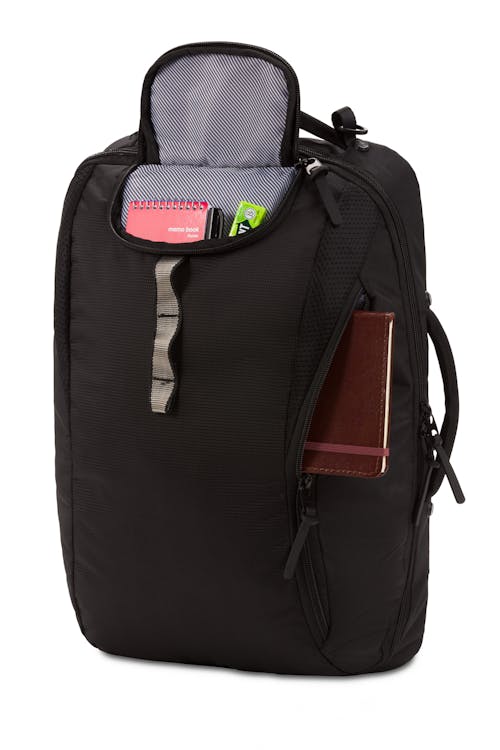 Swissgear 2913 Hybrid Briefcase Backpack Small top exterior pocket
