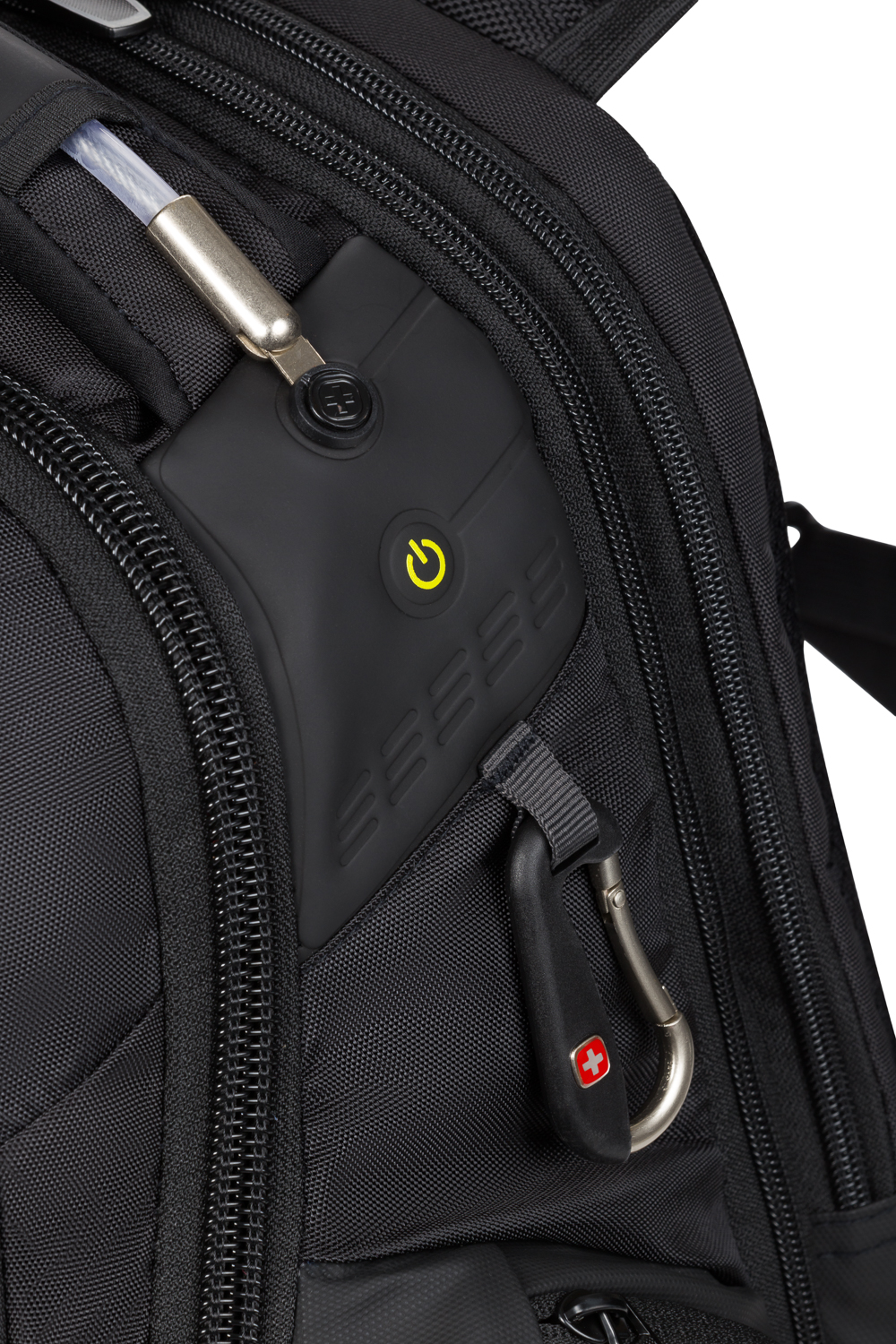 Swissgear 2930 USB ScanSmart Laptop Backpack with LED Light Black