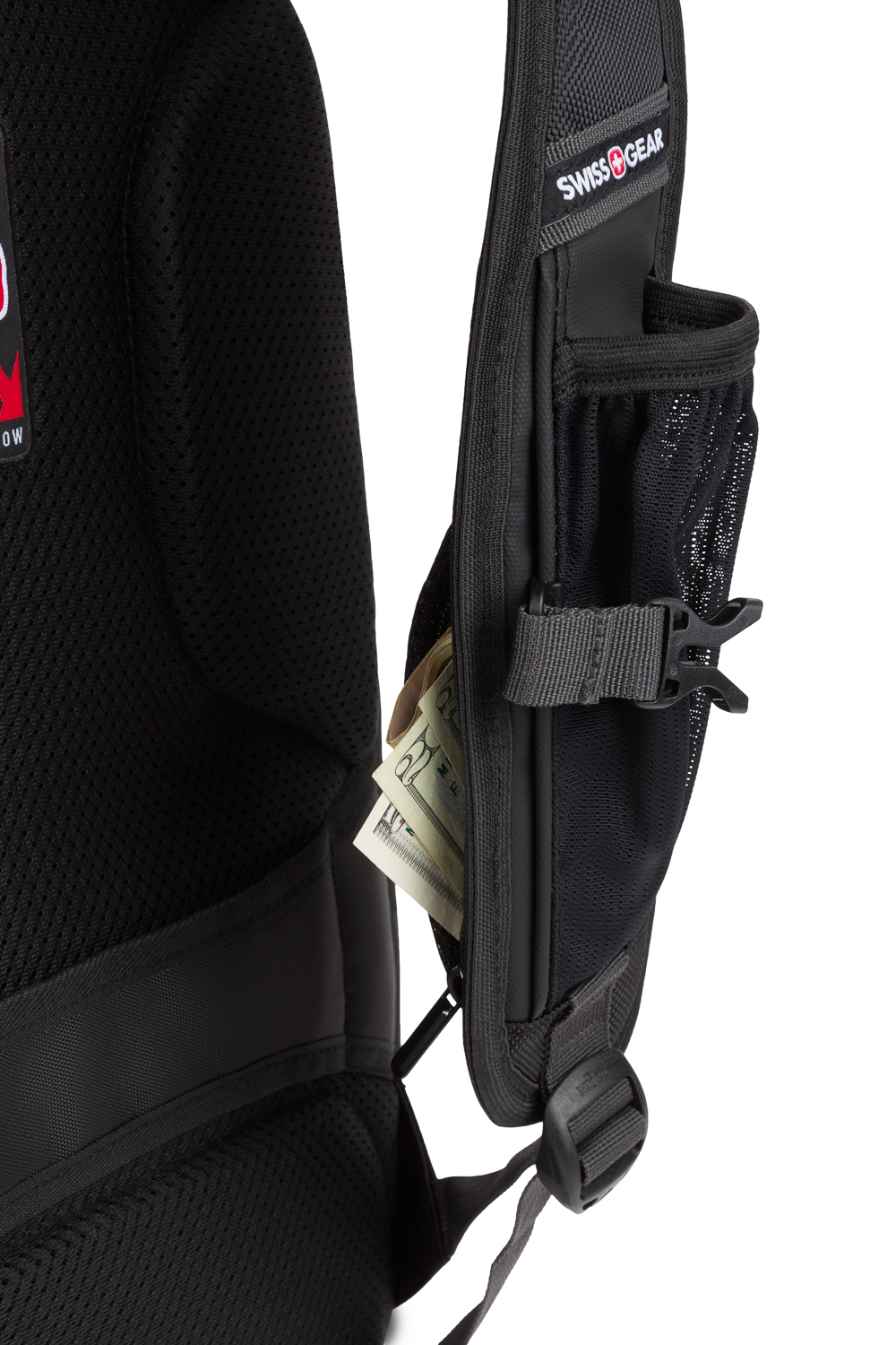 Swissgear 2930 USB ScanSmart Laptop Backpack with LED Light Black