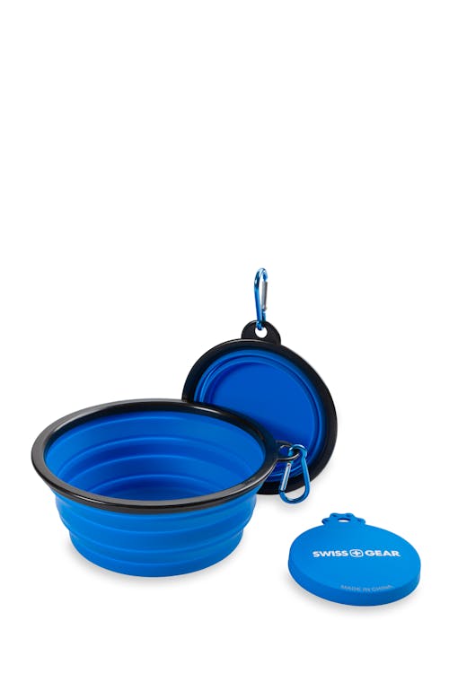 Swissgear 3335 Collapsible Bowls & Can Lid Set - Blue