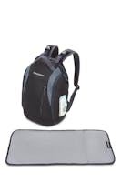 Swissgear 3530 Diaper Backpack - Black/Gray
