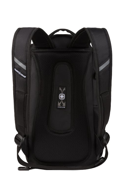 Swissgear 3598 City Backpack Padded, Airflow back panel with mesh fabric for superior back ventilation and support