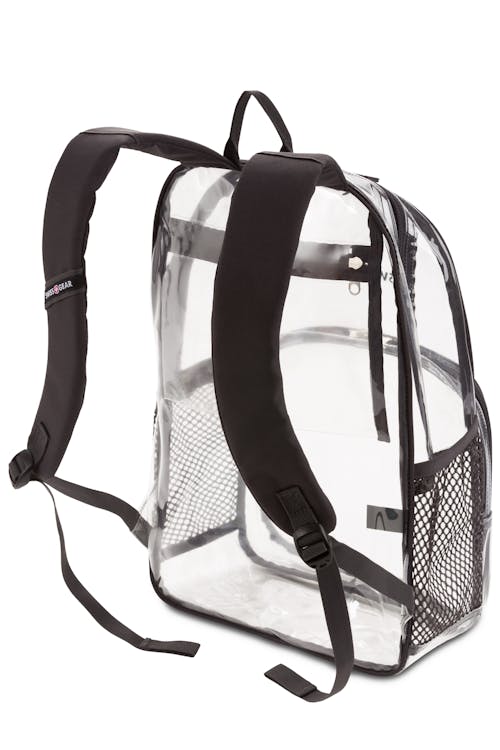 Swissgear 3635 Clear Backpack Padded, contoured shoulder straps