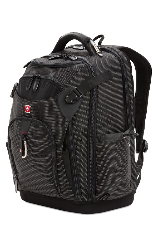Swissgear 3670 USB Scansmart Laptop Backpack Black Back To School