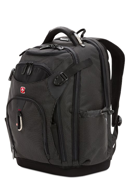 Swissgear 3636 USB Work Pack Pro Tool Backpack - Black with White Dots