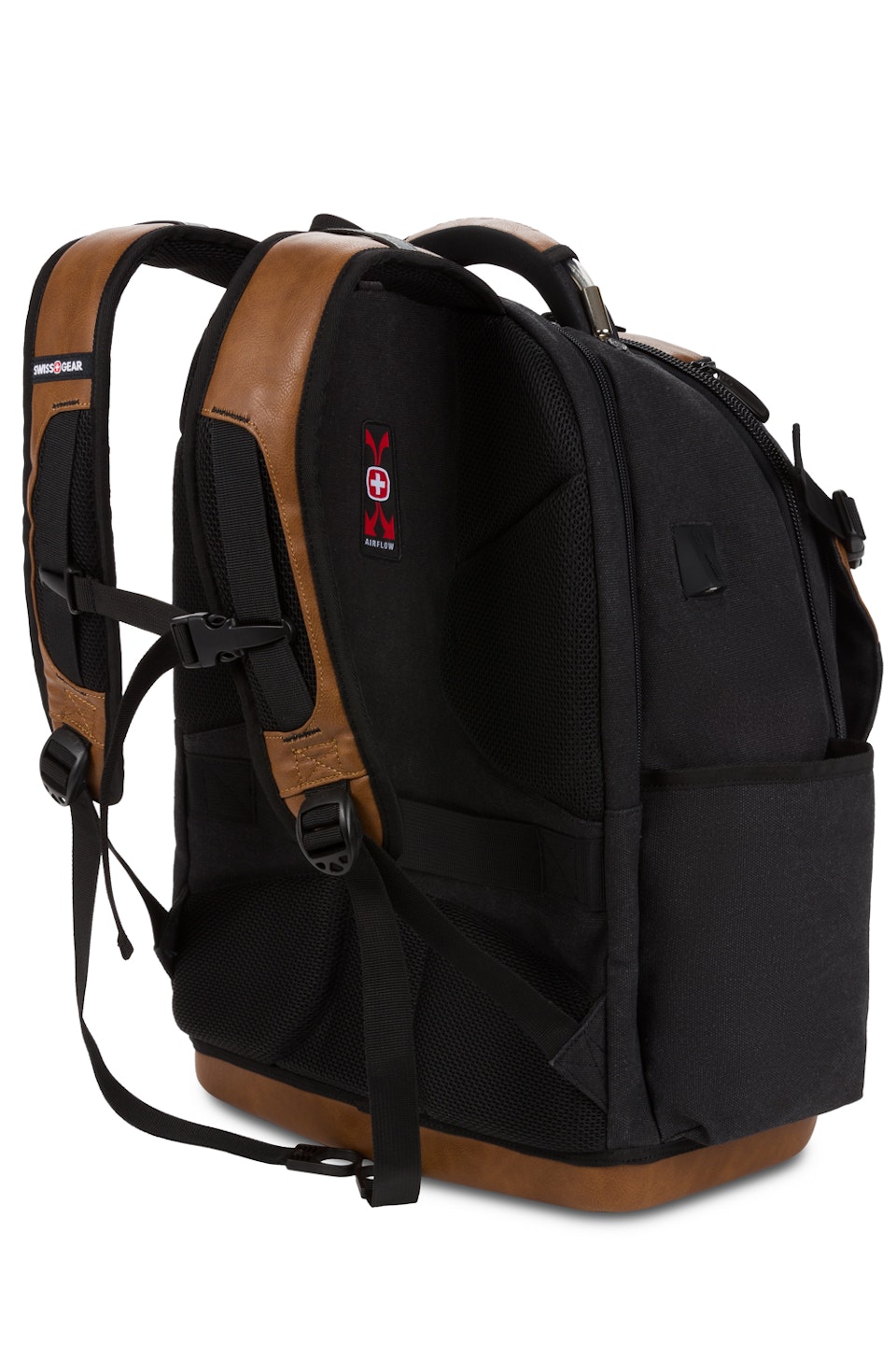 Swissgear 3636 USB Work Pack Pro Tool Backpack Black Canvas
