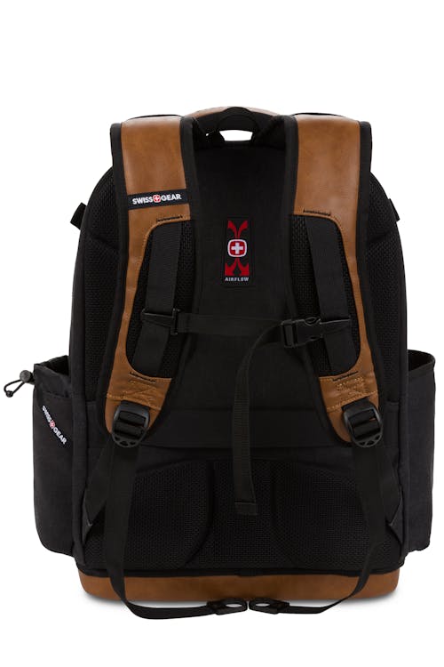 Swissgear 3636 USB Work Pack Pro Tool Backpack Padded, Airflow back panel with mesh fabric for superior back ventilation and support 